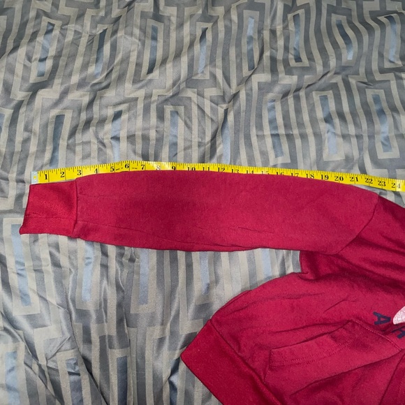Aeropostale Hoodie Jacket Size MM Womens Red - Picture 2 of 11